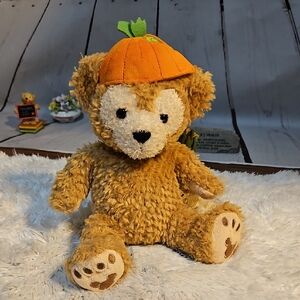 Disney Parks‎ Duffy Bear Plush Pumpkin Costume Halloween Limited Edition